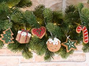 grossista addobbo albero di natale biscotti