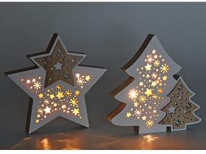 Decorazioni natalizie con luci all'ingrosso