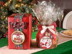 ingrosso addobbo albero legno pallina