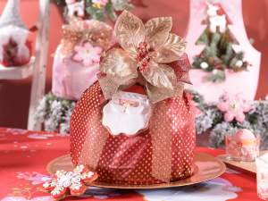 Addobbi natale appendere pasta resina