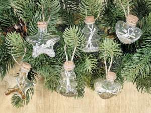ingrosso decori albero natale in vetro