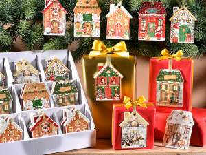 ingrosso decoro natale ceramica casetta