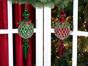 Decoro albero bacche foglie albero ingrosso