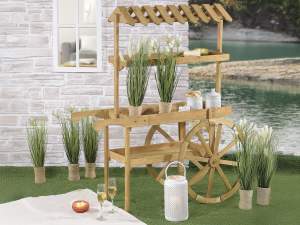 Vente en gros de chariots d'affichage pour vitrine
