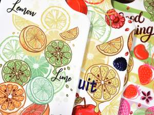 Planche à découper de dessous de plat de fruits fr