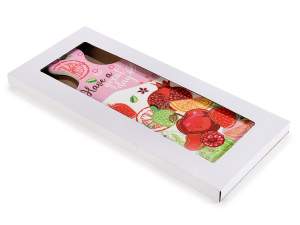 Planche à découper de dessous de plat de fruits fr