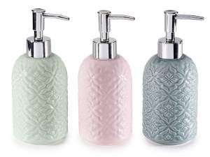 Ingrosso dispenser sapone ceramica colorata