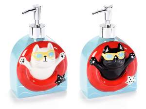 Grossista dispenser sapone gatto mare