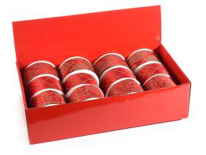 wholesale red velvet print ribbons
