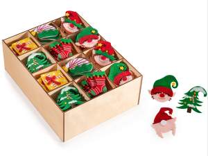 Wholesaler Christmas decorations Elf cloth