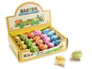 Wholesaler decorative chicks clothespin
