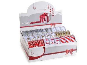 Wholesale Christmas Printed Ribbons Grossgrain