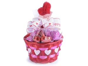 Wholesaler fake hair hearts clip