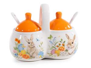 wholesale sugar bowl easter rabbits