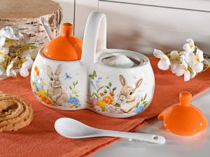 wholesale sugar bowl easter rabbits