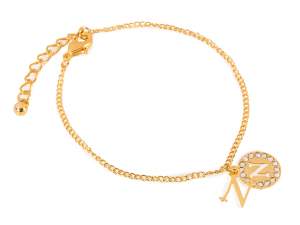 Wholesale Initial Alphabet Bracelets