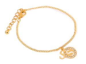Wholesale Initial Alphabet Bracelets