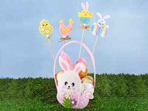wholesale easter characters wooden sticks