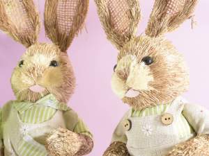 Easter fiber rabbit wholesaler