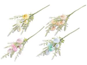 Easter ribbons and flowers