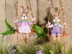 wholesale decoration shop window easter rabbits