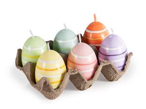 wholesale decorated Easter eggs and candles
