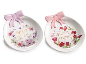 wholesale egg plate happy easter