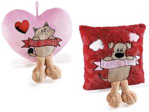 wholesale valentine's day cushions paws I love you