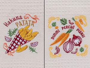 wholesale kitchen wooden ladle dish towel