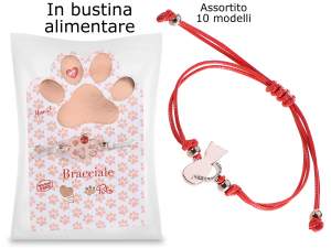 Brățară surpriză pentru animale cu card și pungă de mâncare