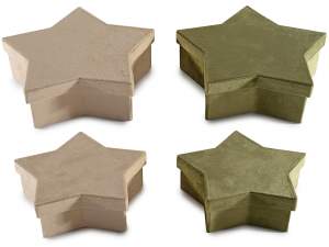 boîte en papier étoile en gros