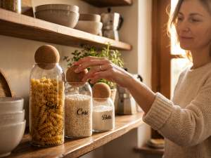 bocaux de cuisine en verre en gros