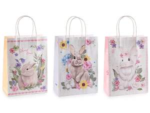 Sac / enveloppe en papier de taille moyenne avec imprimé
