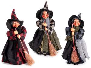 Épiphanie, bas de Noël Befana et porte-bonbons