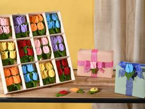 ingrosso biadesivo tulipano accessori confezione