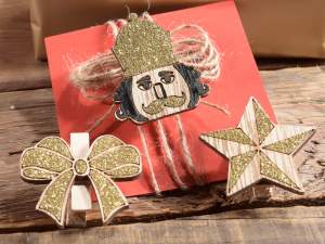 Ingrosso mollette pacchi natale