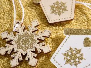 Ingrosso decoro albero fiocco angelo glitter