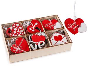 ingrosso decori cuore love san valentino