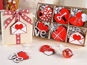 ingrosso decori cuore love san valentino