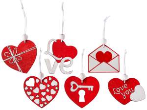 ingrosso decori cuore love san valentino