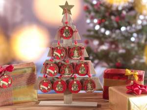 ingrosso decori natale espositore albero