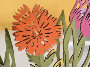 Ingrosso staccionata fiori decorativa