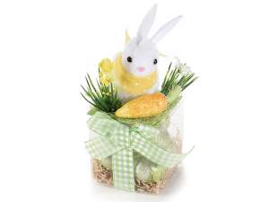 Pasqua conigli decorativi