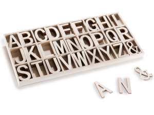 grossista lettere legno alfabeto