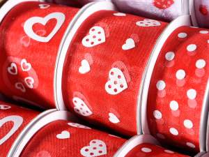 Ingrosso San Valentino nastri confezioni pacchetti