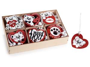 decori orsetto san valentino da appendere