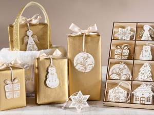 ingrosso addobbo albero in legno natale