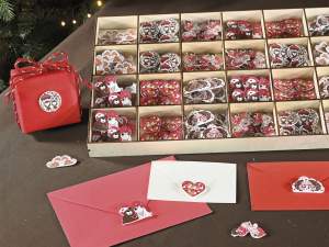 Wholesale Double Sided Wood Christmas Decorations
