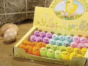 Easter colorful decorative chicks