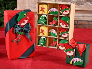 Mayorista de decoraciones navideñas Tela de duende
